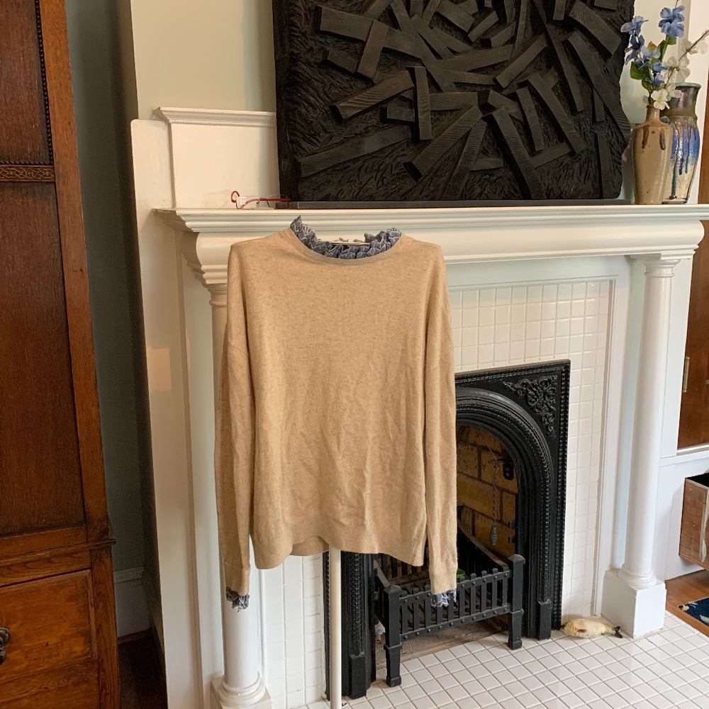 Boden viscose cashmere and‎ cotton sweater top. Worn 1x. 180 retail